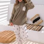 olive pyjama set