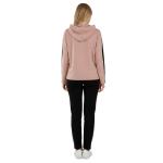Women’s 2-Piece Lounge Set – “Baby It’s Cold Outside” Graphic Hoodie & Striped Leggings