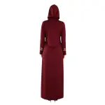 Women’s Soft Velvet Long Night Dress – Lavender Purple