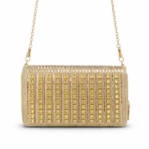 Full Crystal-Encrusted Evening Bag VS-73