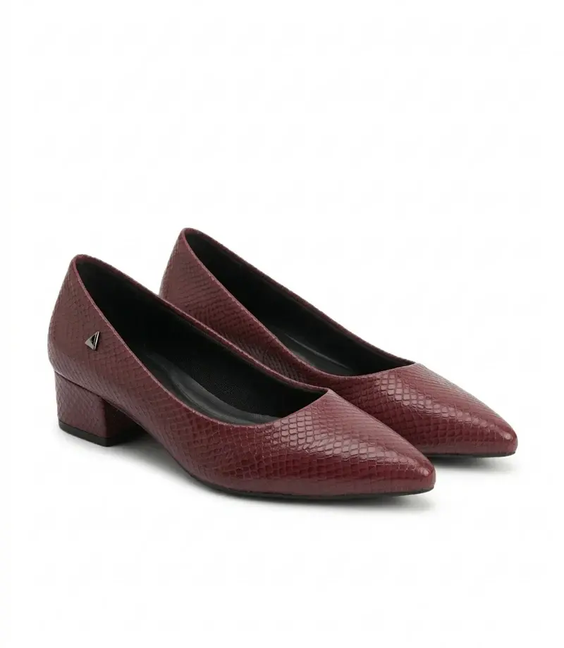 Elegant Snake-Texture Heels BN-52