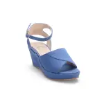 Sandal Wodge Heel With Belt Buckle-W-6