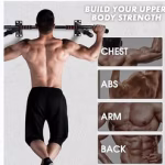 MSTAYFIT® Wall Pull Up Bar Wall Mounted Pull Up Bar Fitness Trainer Pull Up Portable Wall Mounted Exercise Equipment for Home Fitness