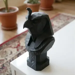 Low Poly Horus Bust