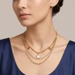 Starlit Sky Multi-Layered Necklace N-89