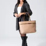 Classic Belt Detail Tote-cafe