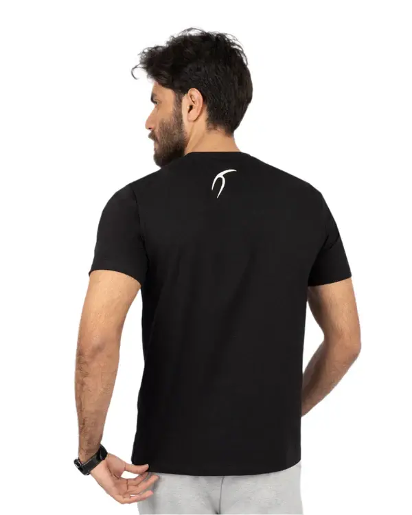 Basic Cotton Black T-Shirt