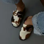 Animal Cow Print Clogs