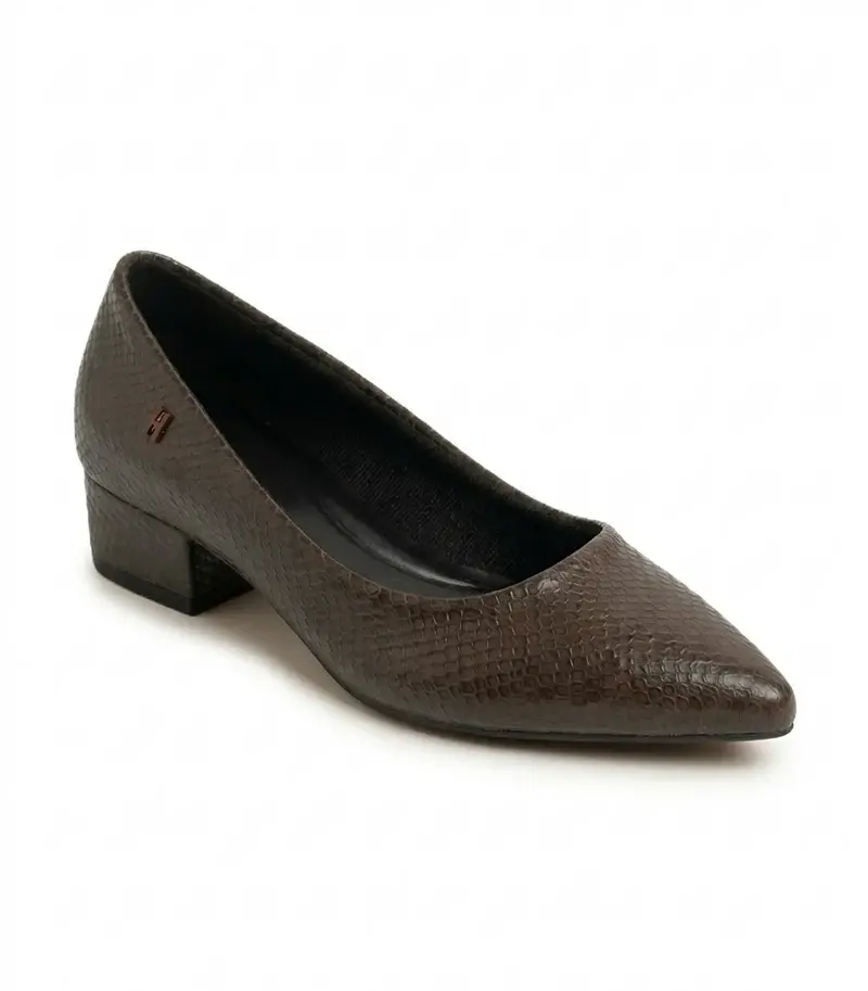 Elegant Snake-Texture Heels BN-52