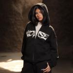 zip-up sweatshirt