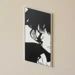 Solo Leveling Sung Jinwoo & Statue Wall Art