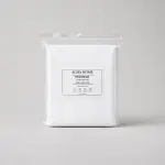 Agha Home Essential Comfort Microfiber Fitted Sheet White Stripe
