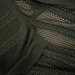 Knitted Textured Throw Blanket