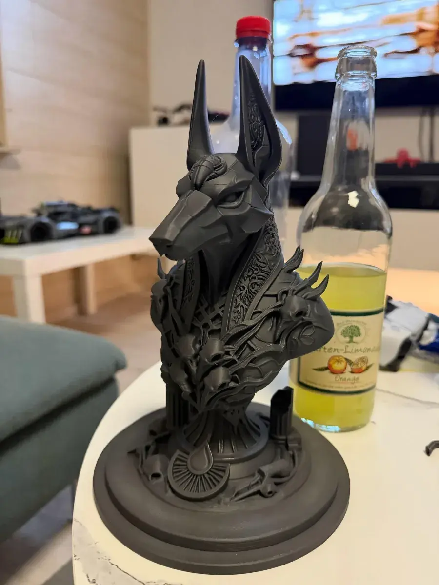 Gothic Anubis Bust