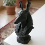 Low Poly Seth Bust