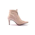 Boot Mid Heels Leather R-599
