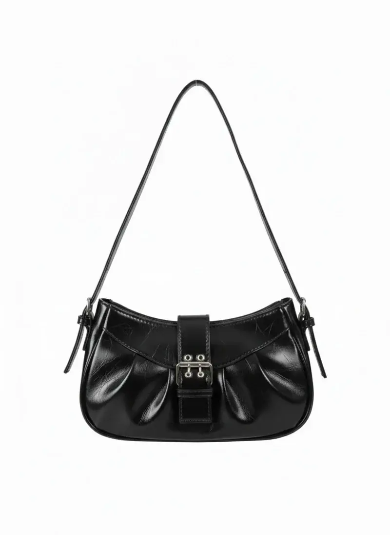 Modern Shoulder Bag with Front Buckle BA-58