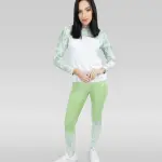 Flowery Green Leggings