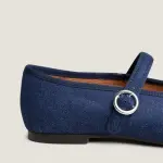 Denim Mary Jane Ballet Flats