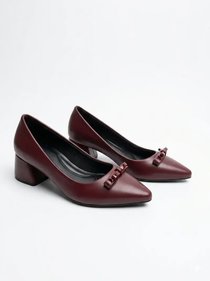Heels with Elegant Bow BN-50