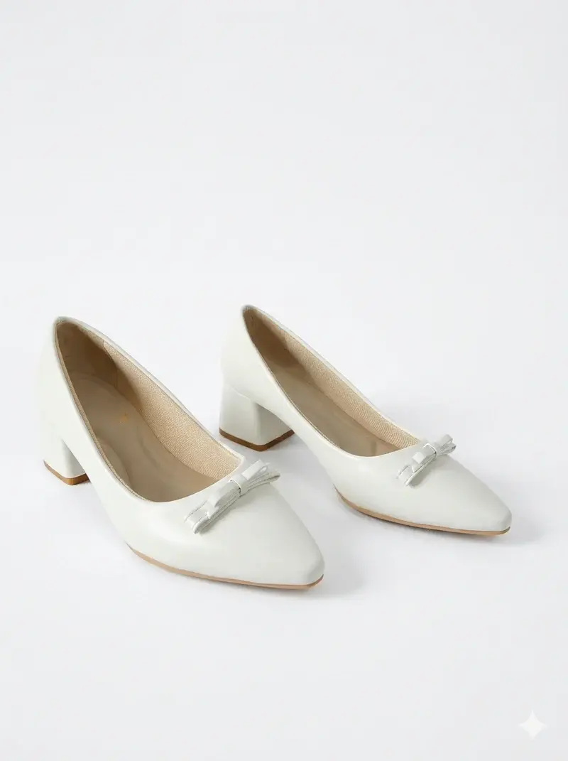 Heels with Elegant Bow BN-50