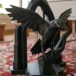 Crow of Knowledge Sculpture
