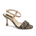 Luxury Pattern Elegant Heel Sandal C-120