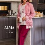 3pcs red pyjama set