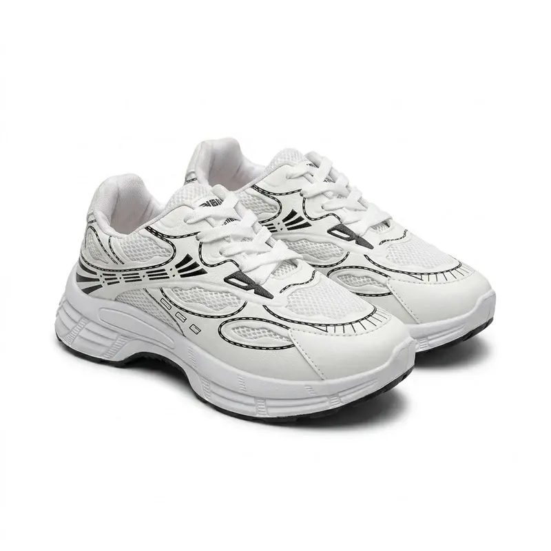 Modern Graphic Design Sneakers L-18