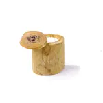 The Secrets of Warm Decor Why the Natural Log Candle is the Perfect Choice for Your Home