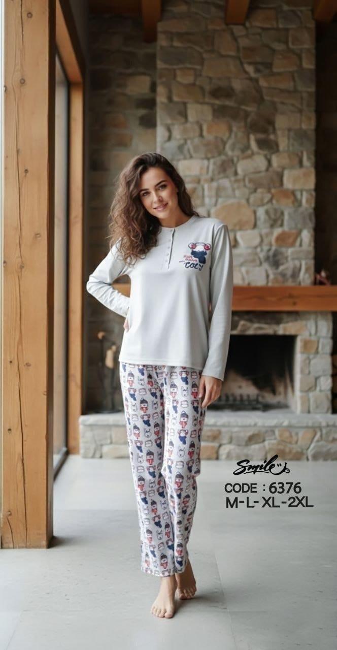 light gray pyjama set