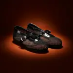 Mia Mesh Patent Flats