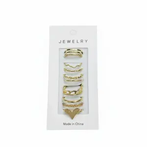 Golden Ring Set – 11 Pieces RN-12