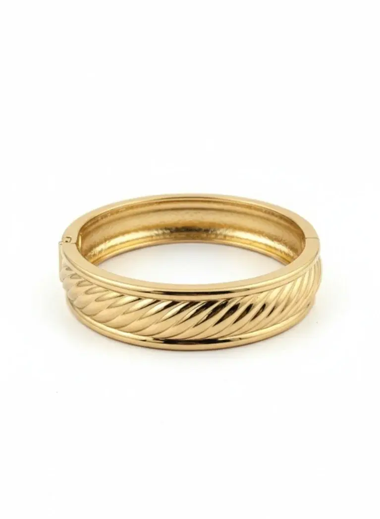 Classic Twisted Bangle Bracelet BR-111