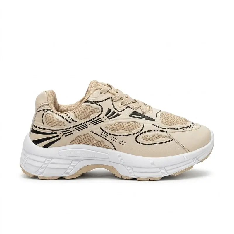 Modern Graphic Design Sneakers L-18