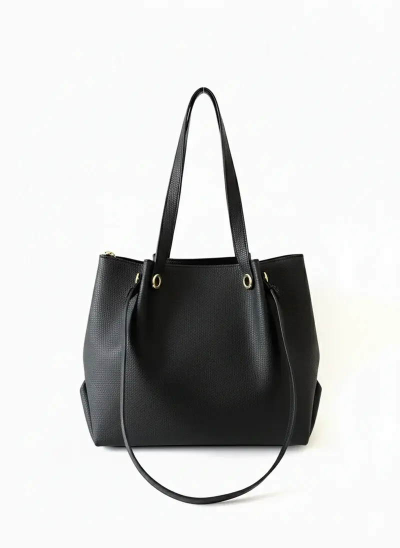 Dual Set Handbag with Detachable Pouch BA-55