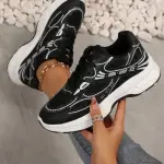 Modern Graphic Design Sneakers L-18