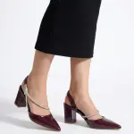Luxury Studded Strap Heels C-107