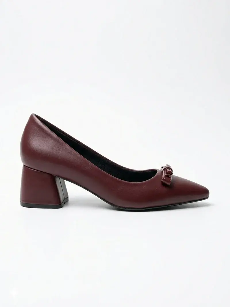 Heels with Elegant Bow BN-50