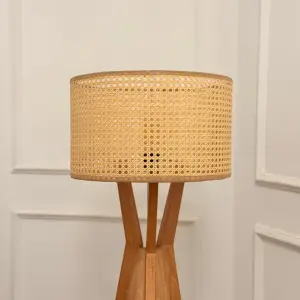 Rattan Floor Lamp