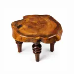 Handcrafted Natural Wood Table