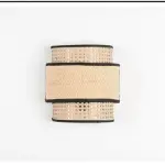 Rattan Boho Wall Lamp