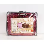 VelvaCloud Blanket - Versace Pattern - (Dark-Red) 3.6KG