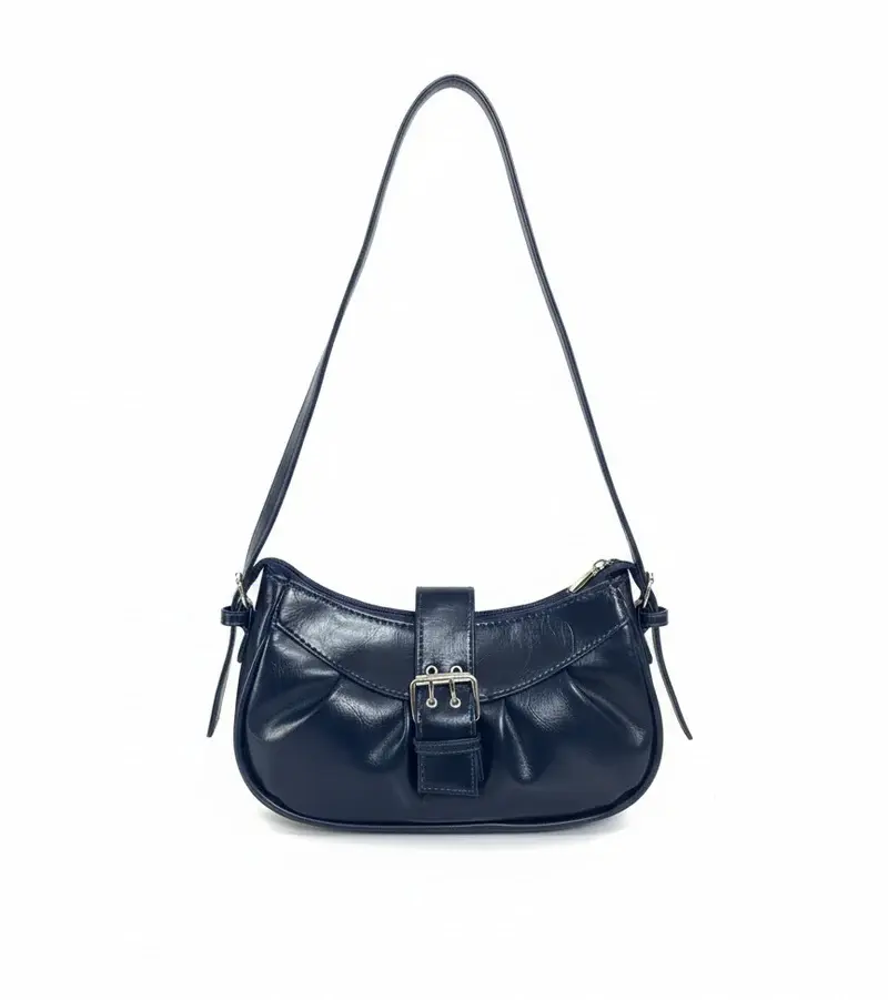 Modern Shoulder Bag with Front Buckle BA-58