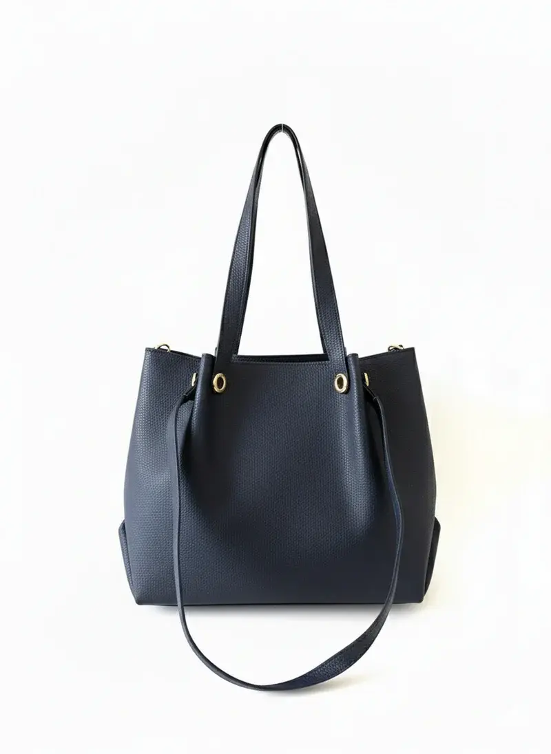 Dual Set Handbag with Detachable Pouch BA-55