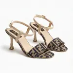Luxury Pattern Elegant Heel Sandal C-120