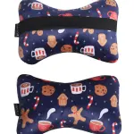 Hot Chocolate - Set of 2 Neck Pillows