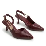 Elegant Heels with Chic Side Detail C-113