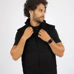 Men's Black Puffer Vest