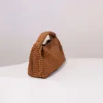 Darryl Tawny Crochet Handbag – Handmade Woven Shoulder Bag & Summer Beach Purse
